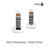 Doro PhoneEasy 100w Phone manual cover