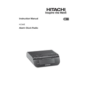 Hitachi KC93E manual cover