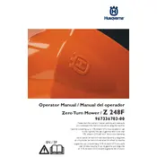 Husqvarna Z 248F 967336703-00 Lawn Mower manual cover