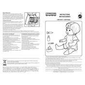 Little Mommy Mattel Baby Ahchoo Hispanic R2182 Toy manual cover