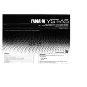 Yamaha YST-A5 Stereo System manual cover