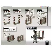 Mega Bloks Mattel Call of Duty Brutus CNC66 Construction Set manual cover