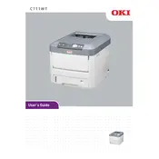 Oki C711WT Asia & Oceania Printer manual cover