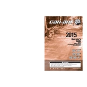 Can-Am DS 70 2015 Vehicle manual cover