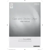 Samsung DV56H9100E Dryer manual cover