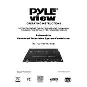 Pyle PLTVATSC1 Tuner manual cover