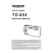 Olympus TG-850 manual cover