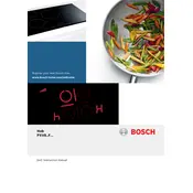 Bosch Series 6 PXV851FC1E Hob manual cover