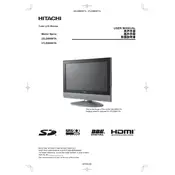 Hitachi 32LD88000TA Television manual cover