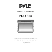 Pyle PLDTN68 Monitor manual cover