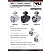 Pyle PLMR32BK Speaker manual cover