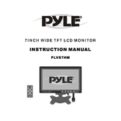 Pyle PLVS7HM Monitor manual cover