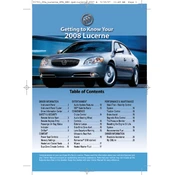 Buick Lucerne 2008 manual cover