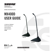 Shure MX400D Microphone manual cover