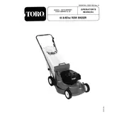 Toro 18-inch 20772 Mower manual cover