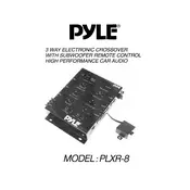 Pyle PLXR8 Subwoofer manual cover