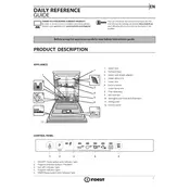 Indesit Ecotime DIE 2B19 UK Dishwasher