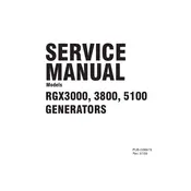 Subaru RGX3000 Generator