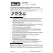 Sealey PROJ-12 14 Cable manual cover