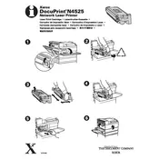 Xerox DocuPrint N4525 Laser Print Cartridge Printer manual cover