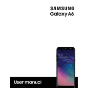 Samsung Galaxy A6 Boost SM-A600PZKABST Phone manual cover