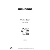 Grundig GWDI8542 Washing Machine manual cover