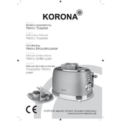 Korona 21667 Toaster manual cover