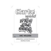 Clarke 6010235 CW235TE Arc Welder manual cover