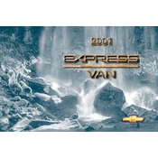 Chevrolet Express 2001 manual cover