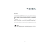 Thomson TX1189 Washing Machine manual cover