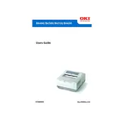 Oki B4400 America Printer manual cover