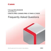 Canon imageRUNNER ADVANCE C9075 PRO manual cover