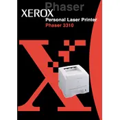 Xerox Phaser 3310 Printer manual cover