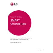 LG NB3740 NB3740.DUSALLK Sound Bar manual cover