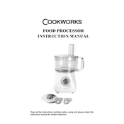 Cookworks 3398771 SG500 Food Processor manual cover