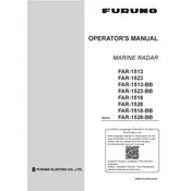 Furuno FAR-1513-BB Radar manual cover