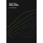 ASUS ROG Strix Helios GUNDAM EDITION CPU manual cover