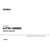 Yamaha HTR-2866 Receiver
