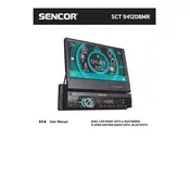 Sencor SCT 9412DBMR Radio manual cover