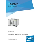 Beko TAM4341W manual cover