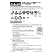 Sealey SAC3103B Compressor manual cover