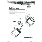 Samsung RF18A5101 Refrigerator manual cover