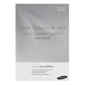 Samsung HW-F350 Soundbar manual cover