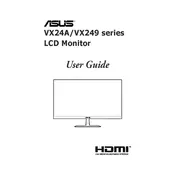 ASUS VX24AH Monitor manual cover