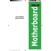 ASUS TUF GAMING B450-PLUS II Motherboard manual cover