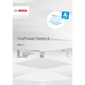 Bosch Series 4 MMB6174SG Blender manual cover