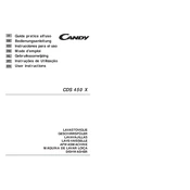 Candy CDS 450 XFIFTIES manual cover