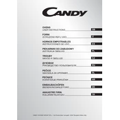 Candy FTH824VX manual cover