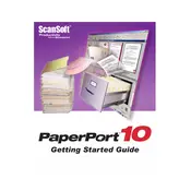 Xerox ScanSoft PaperPort Professional Ver.10 Software manual cover