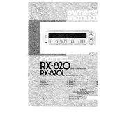 Rotel RX-820L Receiver manual cover